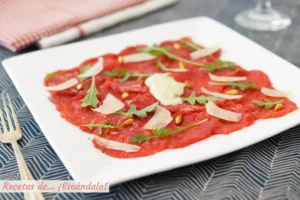 Carpaccio de Ternera